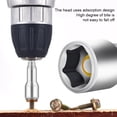 thumbnail image 4 of Youkk 5 Pieces Nut Driver Home Garage Shank Bit Electric Pneumatic Screwdriver Impact Drivers Bits Carpenter Tools 15x65mm, 4 of 6