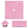 thumbnail image 2 of 10 PCS Pink Glitter Cardstock Premium Construction-Paper for Graduation Caps Decorations, 2 of 6