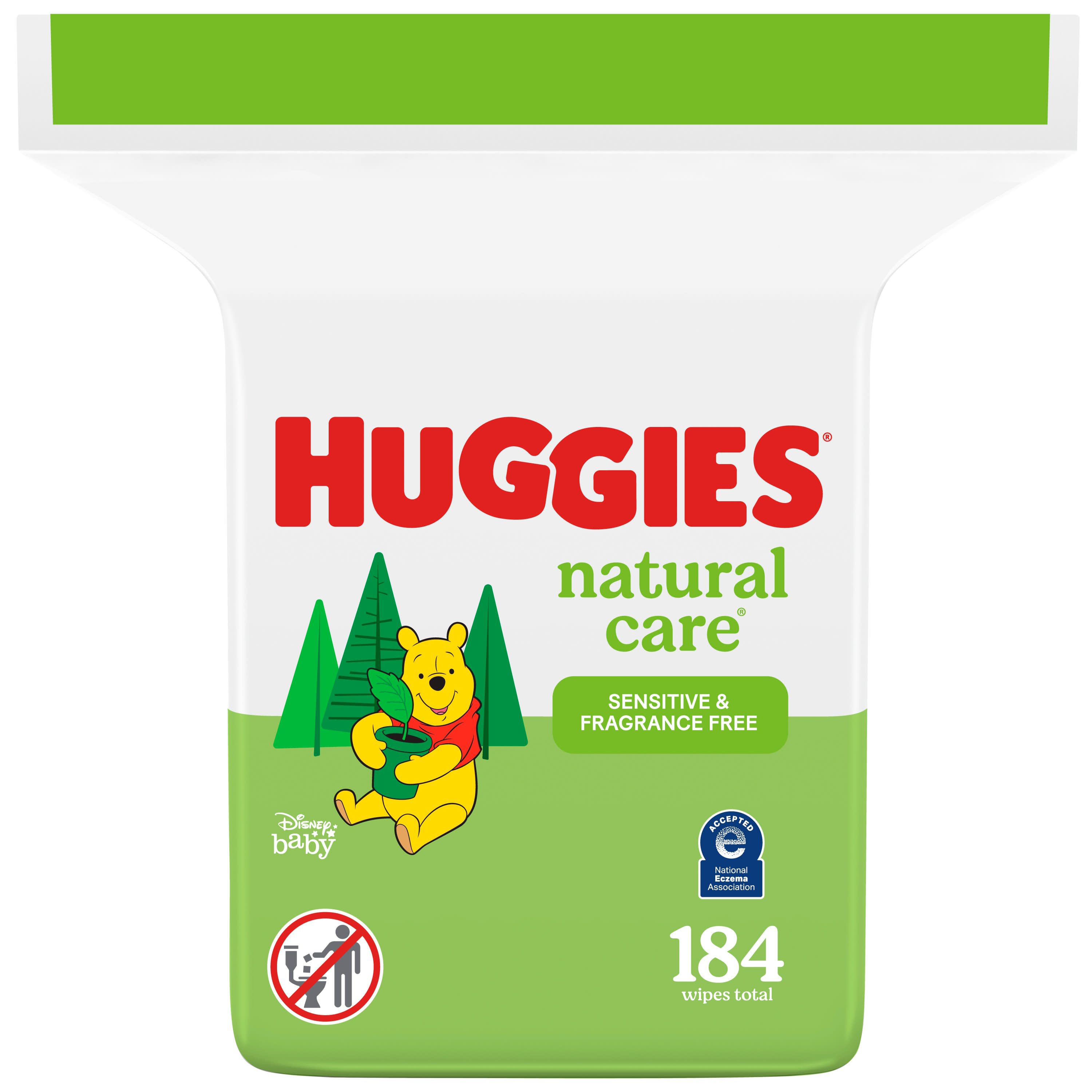 Huggies Natural Care Sensitive Baby Wipes, Unscented, 1 Refill, 184 Total Ct (Select for More Options) - image 3 of 13