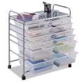 thumbnail image 2 of Patiojoy 12 Drawer Rolling Storage Cart Organizer, 2 of 6