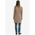 thumbnail image 2 of Ellos Women's Classic Wool-Blend Coat Coat, 2 of 6