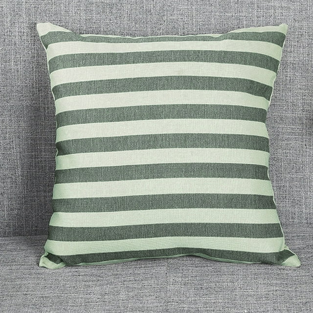Hot6sl Ofertas Del Día Fundamentos de Cojín y Estampado de Rayas para Sofá Cama, Decoración Del Hogar, Festival.