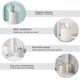 thumbnail image 1 of Pen Holder,nordic Style Silicone Waterproof Pencil Holder For Desk Minimalist Makeup Organizer, 1 of 2