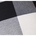 thumbnail image 5 of Set of 2 Farmhouse Buffalo Check Plaid Throw Pillow Covers Cushion Case Polyester Linen for Fall Home Decor Black and White, 18 x 18 Inches, 5 of 6