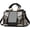 Black, variant on Women Patent Leather Fashion Handbags Double Sided Sequin Embroidery Shoulder Bag Top Handle Satchel Purse