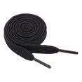 thumbnail image 1 of Minnieouse 1 par de cordones de zapatos planos, zapatillas de deporte, cordones de zapatos deportivos atléticos, zapatos de lona, ​​cordones de botas Accesorios de calzado Negro 0.5 m Minnieouse AP012060-01, 1 of 6