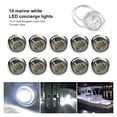 thumbnail image 1 of 10PCS 12V 3 LED Marine Boat Courtesy Light Waterproof 3/4" Round Navigation Lighting For Boat Yacht Warning Light ,High Bright, 1 of 7
