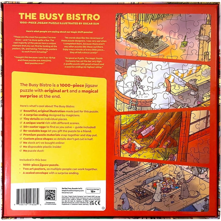 未開封』マジックパズルカンパニー The BUSY BISTROジグソーパズル