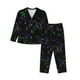 thumbnail image 1 of Balery Dinosaur Conjunto de Pijama con Estampado para Mujer, Conjunto de Dos Piezas con Manga Larga, Ropa de Dormir Suave con Bolsillos, Pijamas Cómodos-Small, 1 of 7