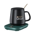thumbnail image 1 of Youkk Chauffe-Tasse Électrique pour Thé Café sous-Verre Réglable Professionnel Vert, 1 of 6