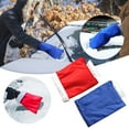 thumbnail image 4 of Car Vehicle Warm Gloves Scraper - Winter Snow Ice Brush Shovel Removal Tool, Sturdy Plastic Scraper with Thickened Lined Gloves for Windshield Cleaning, Convenient and Practical Design Red, 4 of 8