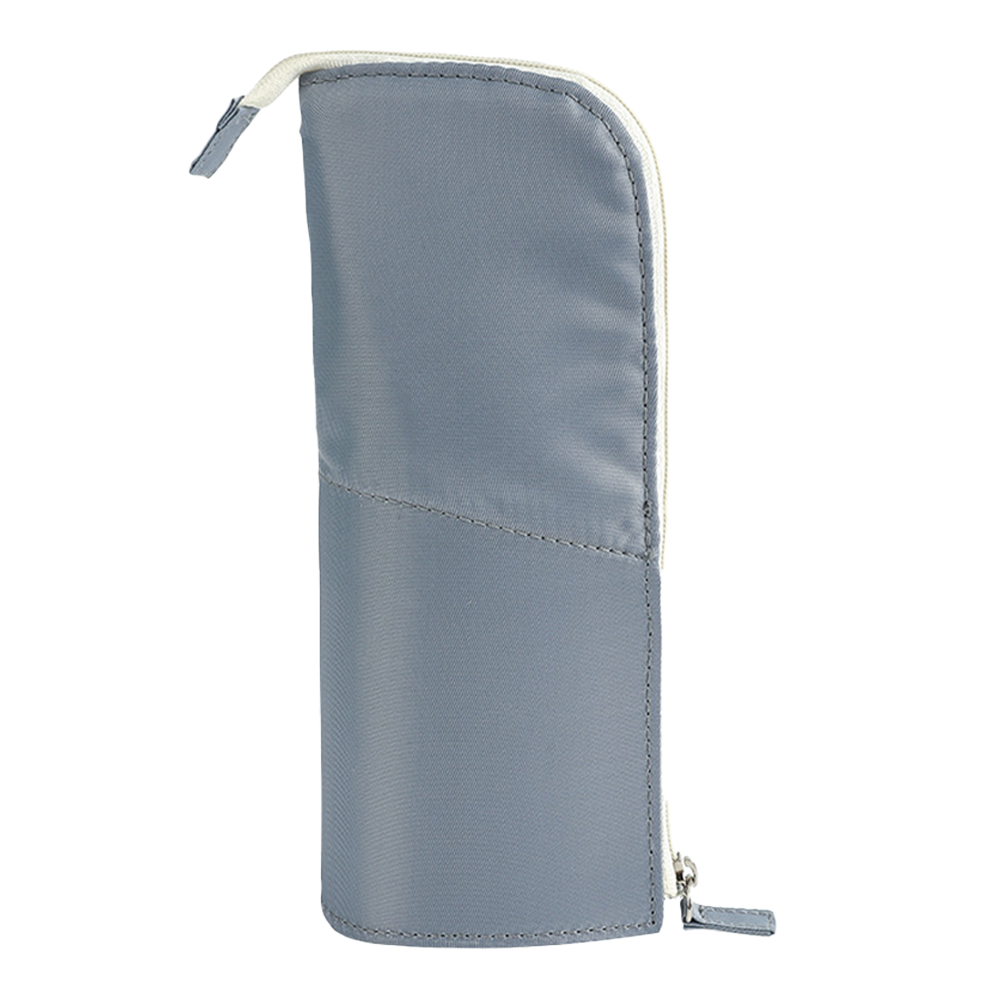 Large Capacity Pencil Case Flat Pencil Pouch, Sturdy Pen Box, Wide Opening  with Zipper Closure