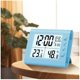 thumbnail image 2 of LED Display Electronic Clock with Day and Date Stereo Digital Display Snooze Alarm Clock Indoor Temp, 2 of 5