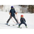 thumbnail image 5 of Lucky Bums Kids Ski Harness w/ Grip N' Guide Handle, 2 Leashes, & Backpack, Red, 5 of 6