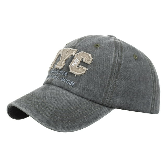 Gorra de béisbol bordada para hombre - Ajuste clásico - Ajustable - Gorra para pareja - Poliéster