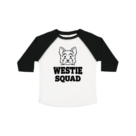 

Inktastic Dog Westie Squad Gift Toddler Boy or Toddler Girl T-Shirt