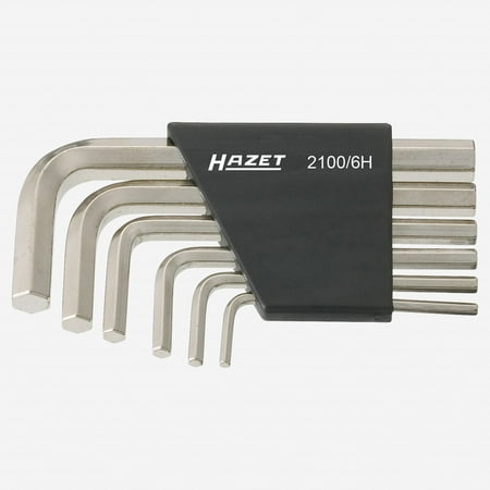 UPC: 4000896011551 | Hazet 2100/6H Metric L-Key Set 3-10mm