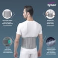 thumbnail image 3 of Cinturón de soporte lumbar TYNOR, transpirable, de compresión, para la zona lumbar, ajustable en la cintura, para hombres y mujeres, ideal para hernias discales, ciática, dolor de espalda y levantamie, 3 of 5