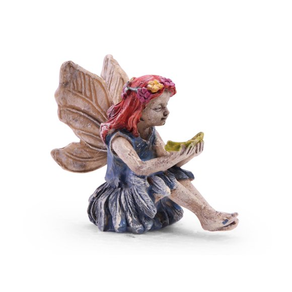 Figurine Miniature de Fée – Accessoires de Décoration de Jardin Fées (Amy)