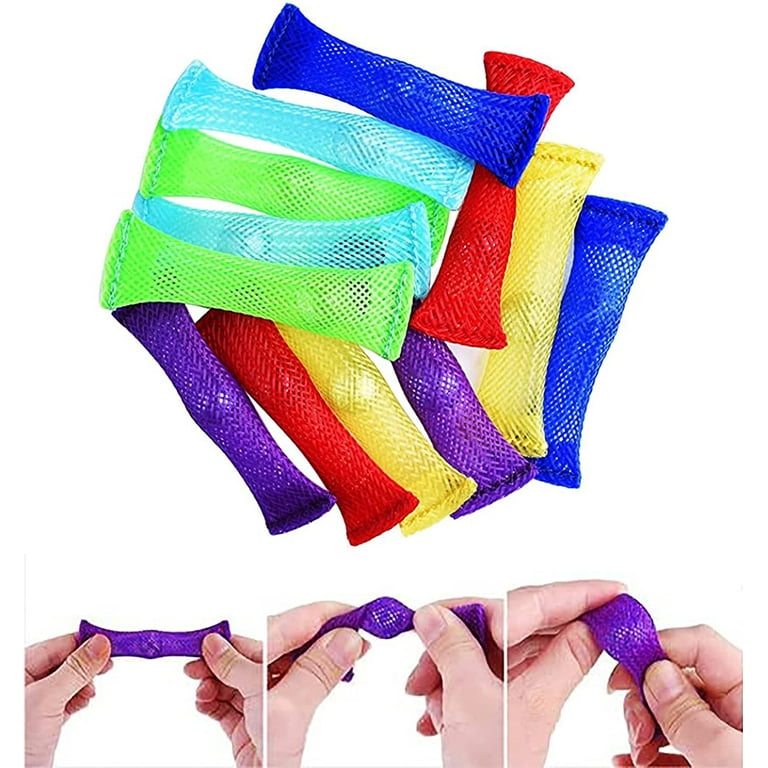 KINGYAO 24 Pack Bundle Sensory Fidget Toys Set-Liquid Motion Timer/Grape  Ball/Mochi Squishy/Stretchy String/Flippy Chain/Easter Egg/Marble