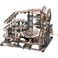 thumbnail image 1 of ROKR 294 piezas 3D Puzzle de madera Marble Run Model Kit para adultos y niños - lga01 Marble Night City ROKR Tobogán de mármol, 1 of 2