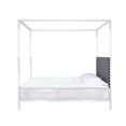 thumbnail image 2 of ACME Raegan Queen Bed in Fabric & Chrome, 2 of 4