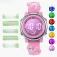 thumbnail image 2 of Reloj electrónico impermeable de por vida, luz LED nocturna colorida, reloj electrónico deportivo para niños, 2 of 6