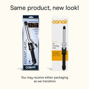 Conair Instant Heat 3/4 Hair Curling Iron, Creates Tight Curls, For Short to Medium Hair