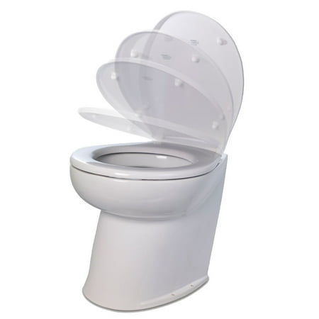 Jabsco Deluxe Flush 14 Angled Back 12V Raw Water Electric Marin... [58260-3012]