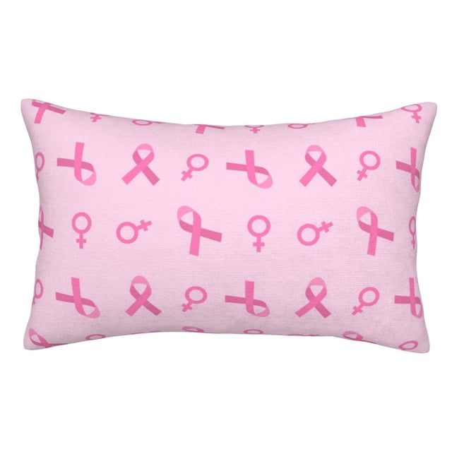 Balery Breast Cancer Awareness 1 Funda de Cojín Estampada, Regalos para Mujeres, Regalos de Amor para Ella, Regalos para Novia o Esposa, Funda de Almohada-20"x30"