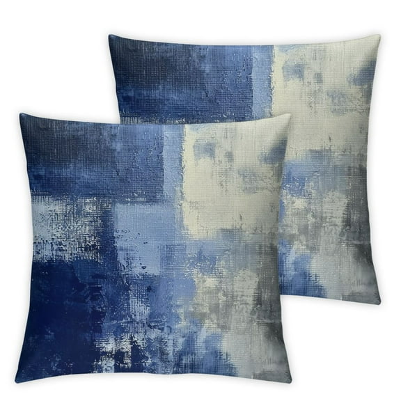 BANET Set of 2 Contemporary Decorative Gray Home Decorative Covers Cushion Covers for Bedroom Sofa Living Room 12x12in