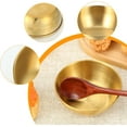 thumbnail image 5 of 4Pcs 3.2Inch Round Small Gold Bowls for Dips, Stainless Steel Sauce Dip Bowl, Sushi Dipping Bowls, Mini Individual Saucers Bowl Appetizer Plates Soy Sauce Dishes, Seasoning Plate, 5 of 7