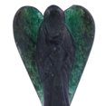 thumbnail image 3 of Dark Green Aventurine Angel | Handcarved Statues Figurines Stone of Good Luck - Reiki, Healing Crystal for Physical, Emotional & Spiritual Imbalance | Positive Vibes Energy(KI_57), 3 of 6