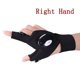 thumbnail image 1 of Guantes de pesca, linterna LED brillante, guantes portátiles con herramientas de linterna LED, equipo para exteriores, ciclismo, práctico, duradero, sin dedos yaoshenbao CONDUJO, 1 of 2
