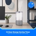 thumbnail image 6 of Midea 1 Gallon Gray Ultra-Sonic Cool Mist Humidifier with Aroma Tray and 360° Mist Nozzle, MSU16UC1DG, 6 of 14