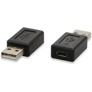 Electop 2 Pack USB 2.0 A Male to USB Micro Female Adapter Converter