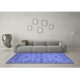 thumbnail image 3 of Ahgly Company Indoor Rectangle Oriental Blue Industrial Area Rugs, 3' x 5', 3 of 4