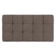 thumbnail image 6 of Sienna 34" Transitional Rectangle Ottoman Bench in Fawn Brown Linen Look Fabric, 6 of 12