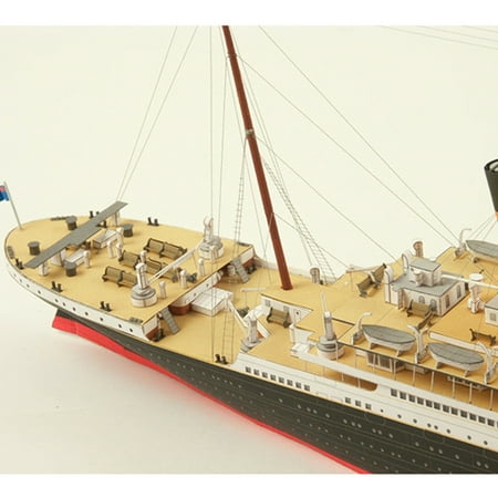 1:400 Scale Paper Model Kit British cruise ship Titanic Paper Model Kit ... Rms Britannic Model