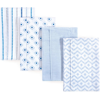 Hudson Baby Unisex Baby Cotton Flannel Burp Cloths