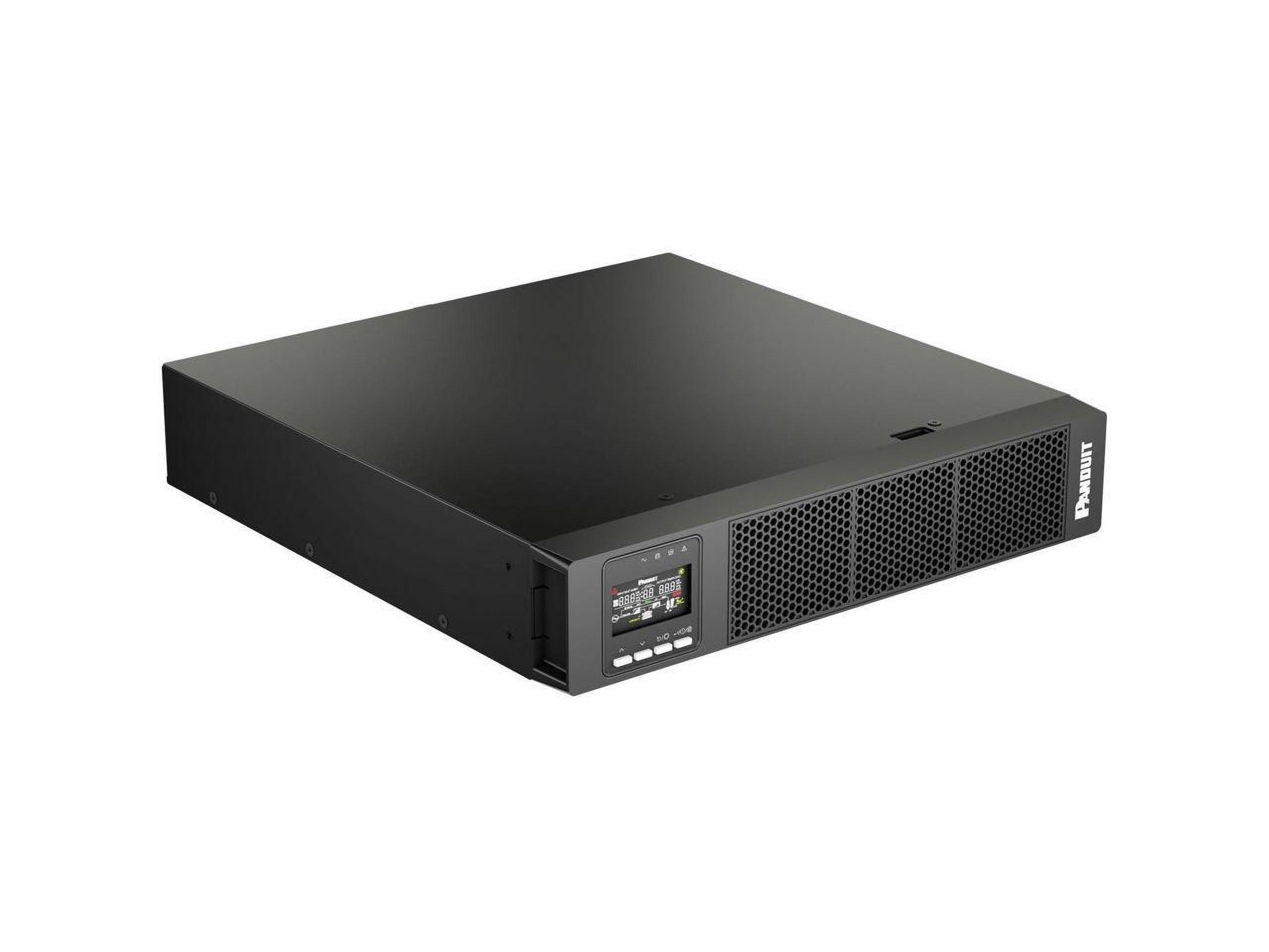 Panduit SmartZone U01N11V 1000VA Rack/Tower UPS - 2U Rack/Tower, Rail Mountable - AVR - 6 Hour Recharge - 120 V AC Input - 100 V AC, 110 V AC, 120 V AC, 115 V AC, 125 V AC Output - Single Phase - Seri