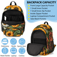 thumbnail image 5 of Herdesigns Sunflowers Flowers Summer Large Backpack Set with Lunch Box Lightweight Water Resistant Travel Laptop Backpacks Casual Daypacks for Women Men, 5 of 8