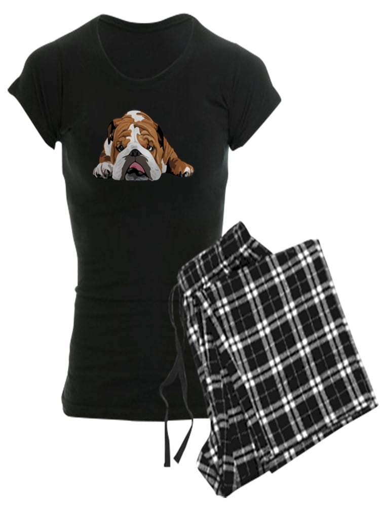 CafePress Basset Hound Mom Pajamas Womens PJs