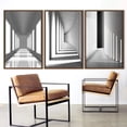thumbnail image 2 of wall26 3 Piece Framed Canvas Wall Art for Living Room, Bedroom Buildings Theme Canvas Prints for Home Decoration Ready to Hang - 16"x24"x3 Panels, 2 of 4
