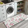 thumbnail image 3 of Pioneer Flower Floral Print Pattern Kitchen Rug Mat,Kitchen Runner Rugs Non Skid Washable,Decorative Kitchen Floor Mats for Kitchen,Sink,Laundry,17"x47.2", 3 of 7