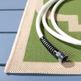 thumbnail image 5 of Safavieh Courtyard Becky Geometric Indoor/Outdoor Area Rug, Green/Beige, 5'3" x 5'3" Square, 5 of 14
