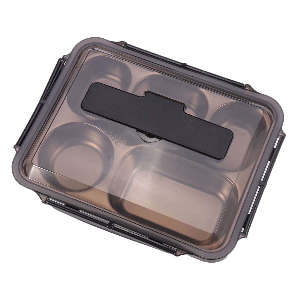 Can be carried upright ♪ Thin lunch box Foodman 600ml --A leak-resistant  4-point lock and a special case []