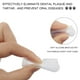 thumbnail image 5 of Kit de cepillo de dientes para perros, cepillo de dientes para perros, gatos, cachorros, con capa de cerdas de silicona, transparente, 10 piezas, 5 of 5
