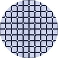 thumbnail image 1 of Ahgly Company Machine Washable Indoor Round Transitional Heavenly Blue Area Rugs, 5' Round, 1 of 7