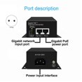 thumbnail image 3 of 90W Hi-Power Gigabit POE++ Injector(af/at/bt) power supply EU PLUG, 3 of 5